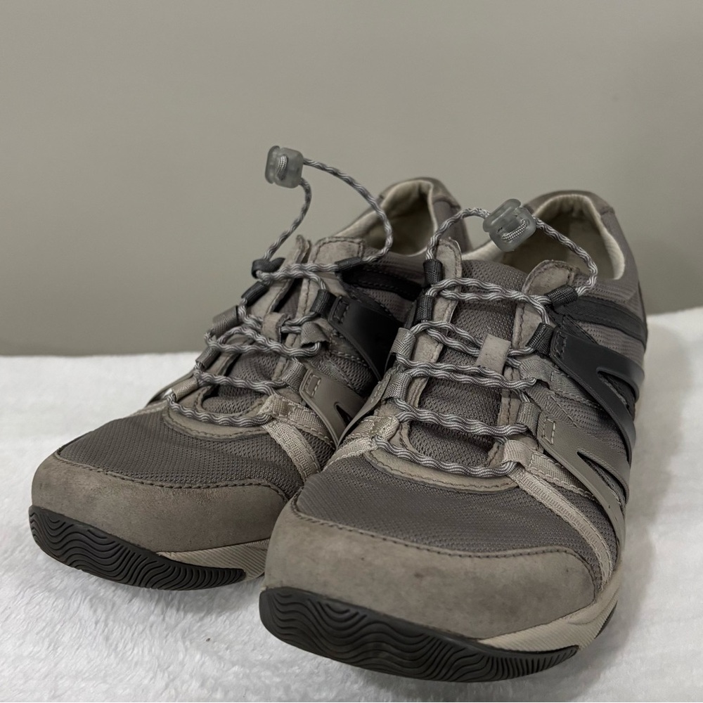 Dansko Gray and Black Sneakers